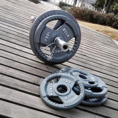 Disco de peso olímpico de hierro de 2 pulgadas para levantamiento de pesas y entrenamiento de fuerza