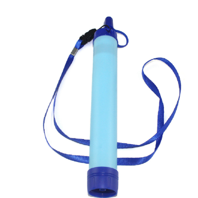 Juego de pajitas purificadoras de agua para acampar al aire libre, venta al por mayor