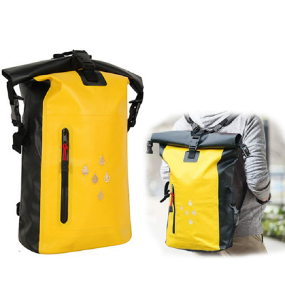Outdoor Camping 25L PVC Waterproof Backpack Dry Bag
