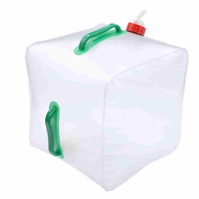 camping 10L 20L con contenedor de agua plegable espiga
