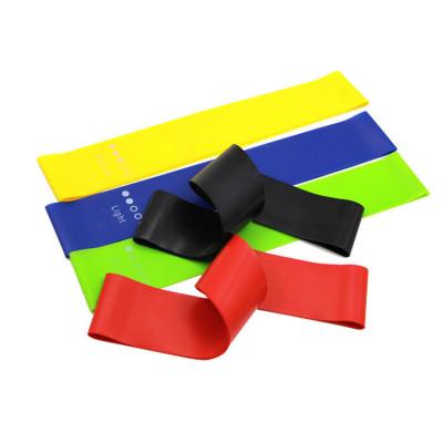 Bandas de resistencia de látex de caucho elástico con logotipo personalizado