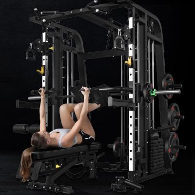 Rack de sentadillas de potencia reforzado multiusos comercial
