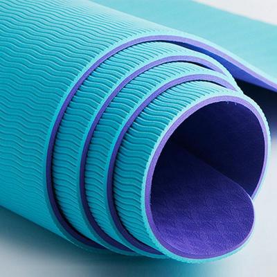 Esterilla de yoga TPE personalizada, diseño antideslizante y ecológica profesional