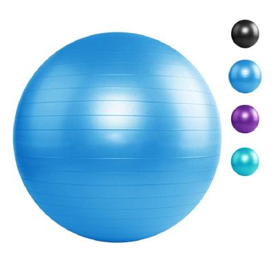 Bola de yoga de PVC anti-explosión de fitness colorida personalizada
