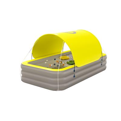 Toldo de PVC de doble uso para cubrir piscinas hinchables
