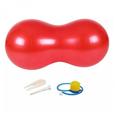 Bola de yoga de cacahuete de PVC personalizada de 45 * 90 cm
