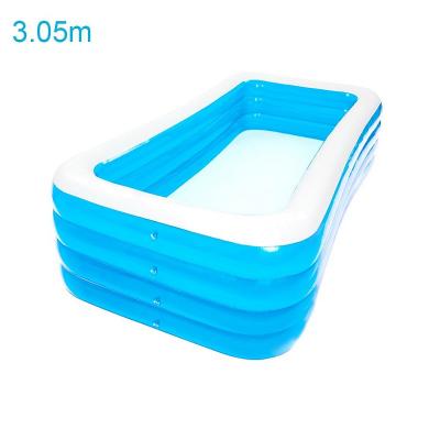 Piscina inflable para niños adultos de jardín familiar de PVC
