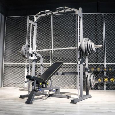Equipo de gimnasio de combinación multifuncional, Power Rack, máquina Smith