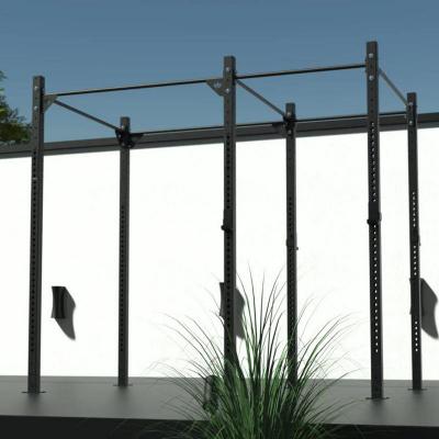 Máquina de entrenamiento de fuerza para gimnasio en casa con jaula de potencia ajustable y multifunción
