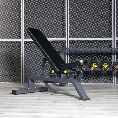 Workout Fitness Gym Banco de descenso con mancuernas ajustable
