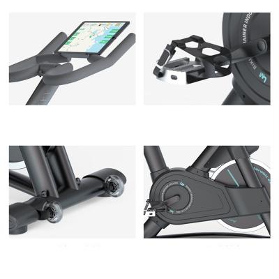 Bicicleta estática para ciclismo de interior Health con transmisión por correa silenciosa
