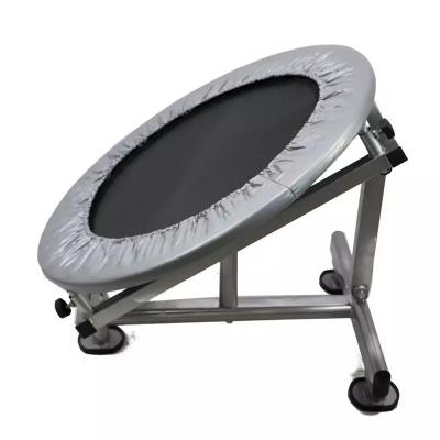 Trampolín de fitness plegable con rebote de balón medicinal para entrenamiento con balón