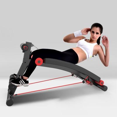 Banco de abdominales para gimnasio, silla para ejercicios musculares