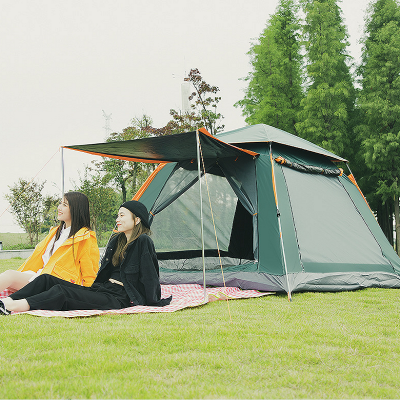 Tienda de campaña plegable impermeable para 3-4 personas
