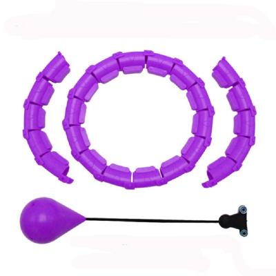 Hula Hoops con nudos desmontables y peso inteligente para ejercicios