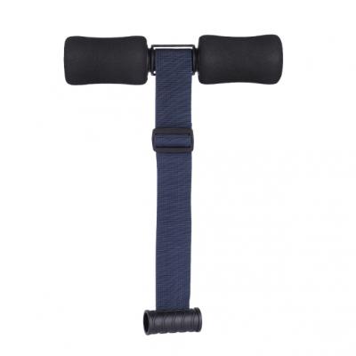Doorway Sit-Up Exercise Bar Adjustable Nordic Hamstring Curl Strap with Padded Ankle Bar Waist Abdominal Workout Device
