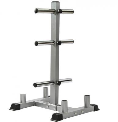 Soporte para discos de peso con parachoques y soporte para discos de peso con carga, árbol para discos con barra