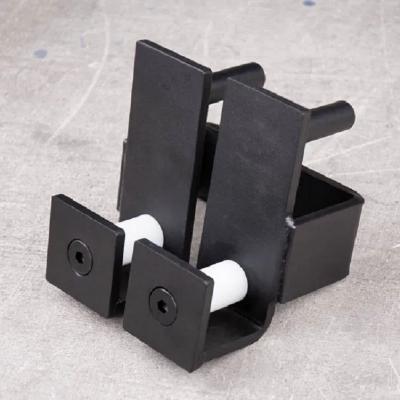 Ganchos en J de acero para fijación de Power Rack