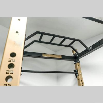 Accesorio de rack para sentadillas de potencia con barra de dominadas y agarre múltiple