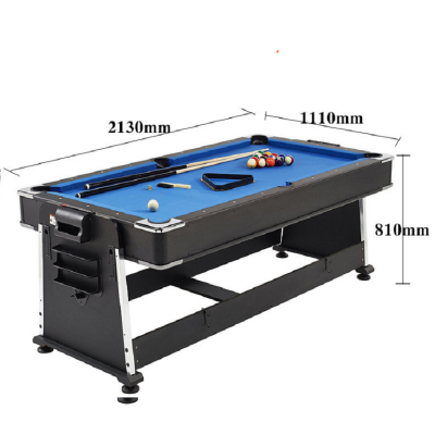 Mesa de billar multijuegos 4 en 1 de alta calidad para deportes de interior al por mayor