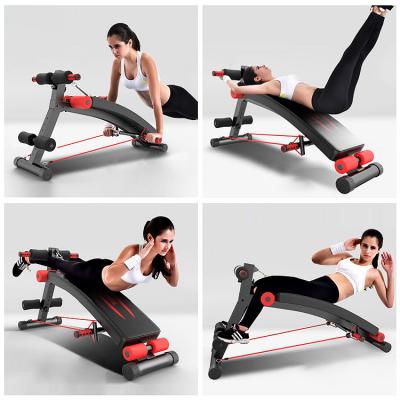 Banco de abdominales para gimnasio, silla para ejercicios musculares